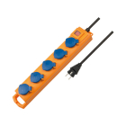 Brennenstuhl Stekkerdoos bouwplaats | Brennenstuhl | 2 meter (5-voudig, IP54, Schakelaar) 1159900205 A010813206 - 2