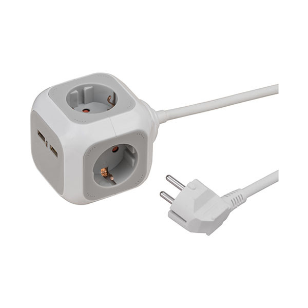 Brennenstuhl Stekkerdoos met USB | Brennenstuhl | 1.4 meter (4-voudig) 1150100 A120300104 - 2
