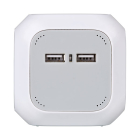 Brennenstuhl Stekkerdoos met USB | Brennenstuhl | 1.4 meter (4-voudig, 2x USB A) 1150100 A120300104 - 4