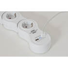 Brennenstuhl Stekkerdoos met USB | Brennenstuhl | 1.4 meter (5-voudig, 2x USB A, Flexibel) 1155350210 A120300090 - 7