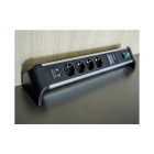 Brennenstuhl Stekkerdoos met USB | Brennenstuhl | 1.8 meter (4-voudig, 2x USB A, Overspanningsbeveiliging, 60.000 A, Schakelaar, Aluminium) 1391020410 K060401139 - 6