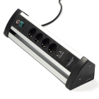 Brennenstuhl Stekkerdoos met USB | Brennenstuhl | 1.8 meter (4-voudig, Desktop, Schakelaar, 3 USB poorten, Aluminium) 1394000544 B060401141 Brennenstuhl Stekkerdoos met USB | Brennenstuhl | 1.8 meter (4-voudig, Desktop, Schakelaar, 3 USB poorten, Aluminium) 1394000544 B060401141