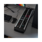 Brennenstuhl Stekkerdoos met USB | Brennenstuhl | 3 meter (11-voudig, 2x USB A, Master Slave, Overspanningsbeveiliging, 120.000 A, Schakelaars) 1392000230 B170202713 - 7