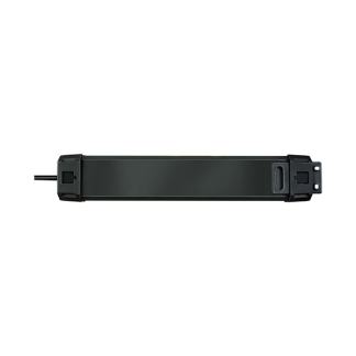 Brennenstuhl Stekkerdoos met USB | Brennenstuhl | 3 meter (6-voudig, 2x USB A, Overspanningsbeveiliging, 60.000 A, Schakelaar, Aluminium) 1951160606 K060401149 - 4