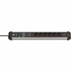 Brennenstuhl Stekkerdoos met USB | Brennenstuhl | 3 meter (6-voudig, Overspanningsbeveiliging, 60.000 A, Schakelaar) 1391010610 B060401136 Brennenstuhl Stekkerdoos met USB | Brennenstuhl | 3 meter (6-voudig, Overspanningsbeveiliging, 60.000 A, Schakelaar) 1391010610 B060401136