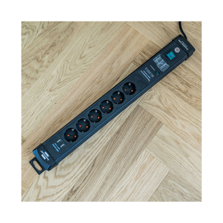 Brennenstuhl Stekkerdoos met USB | Brennenstuhl | 3 meter (6-voudig, Overspanningsbeveiliging, 60.000 A, Schakelaar, Aluminium) 1951160606 B060401149 - 8
