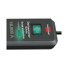 Brennenstuhl Stekkerdoos met overspanningsbeveiliging | Brennenstuhl | 2 meter (6-voudig, 19.500 A) 1159540366 A060401107 - 3