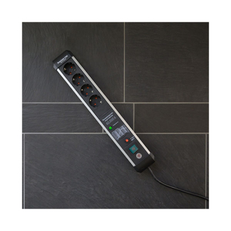 Brennenstuhl Stekkerdoos met overspanningsbeveiliging | Brennenstuhl | 3 meter (4-voudig, 60.000 A) 1391010400 A060401133 - 10