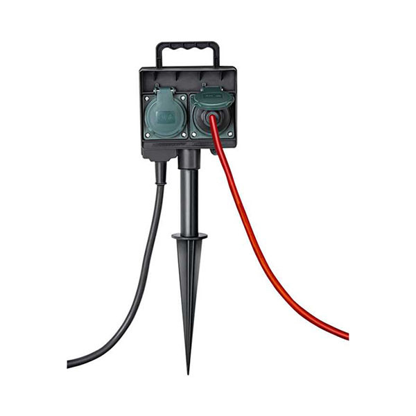 Brennenstuhl Tuincontactdoos | Brennenstuhl | 4-voudig (Grondpen, 1.4 meter) 1154440 K060401119 - 4