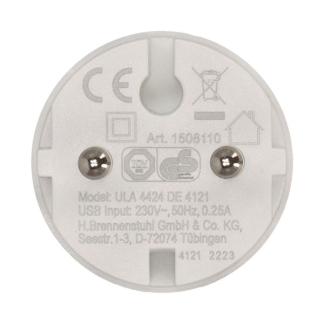 Brennenstuhl USB A oplader | Brennenstuhl | 1 poort (USB A, 12W) 1508110 K050801087 - 3