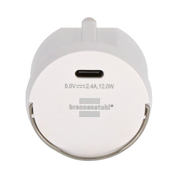 Brennenstuhl USB C oplader | Brennenstuhl | 1 poort (USB C, 12W) 1508110010 K050801086 - 2