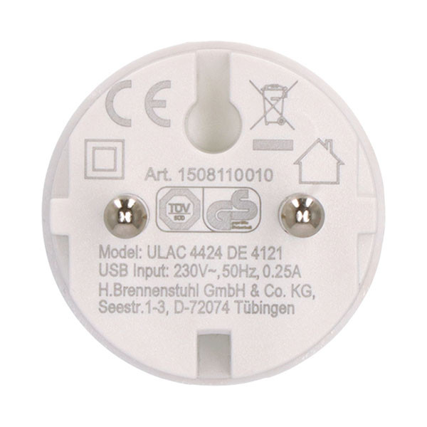 Brennenstuhl USB C oplader | Brennenstuhl | 1 poort (USB C, 12W) 1508110010 K050801086 - 4