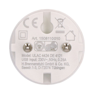 Brennenstuhl USB C oplader | Brennenstuhl | 1 poort (USB C, 12W) 1508110010 K050801086 - 4
