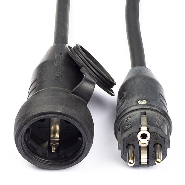 Brennenstuhl Adapterkabel FI IP44 2m zwart H07RN-F 3G1,5