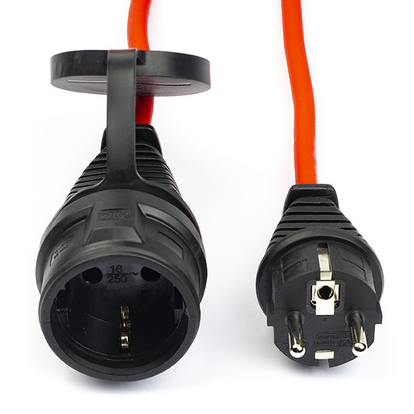 Bol Com Verlengsnoer 20 Meter Spatwaterdicht Geaard 3 X 1 5mm2