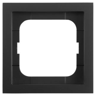 Busch Jaeger Afdekraam | Busch-Jaeger | Future Linear (1-voudig, Zwart) 66.055.21 K180107922 - 1