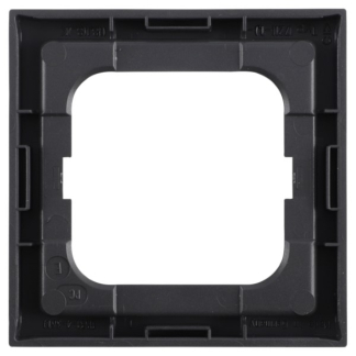 Busch Jaeger Afdekraam | Busch-Jaeger | Future Linear (1-voudig, Zwart) 66.055.21 K180107922 - 2