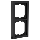 Afdekraam | Busch-Jaeger | Future Linear (2-voudig, Zwart)