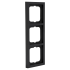 Busch Jaeger Afdekraam | Busch-Jaeger | Future Linear (3-voudig, Zwart) 66.055.23 K180107924 - 1