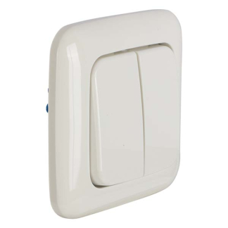Busch Jaeger Afdekraam | Busch-Jaeger | Reflex (1-voudig, Wit) 34661 6600121 K180106500 - 3