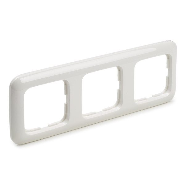 Busch Jaeger Afdekraam | Busch-Jaeger | Reflex (3-voudig, Wit) 34663 6600123 K180106502 - 1