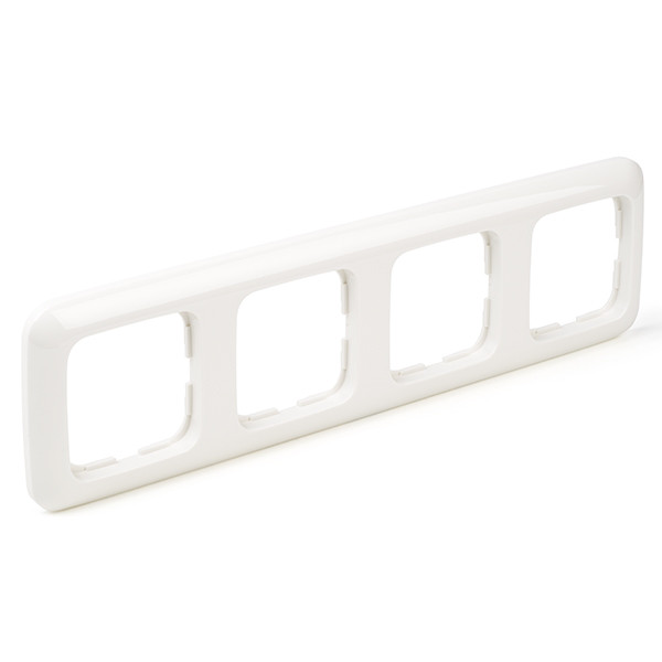 Busch Jaeger Afdekraam | Busch-jaeger | Reflex (4-voudig, Wit) 34664 66.001.24 K180106657 - 1