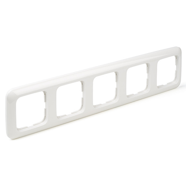 Busch Jaeger Afdekraam | Busch-jaeger | Reflex (5-voudig, Wit) 34665 66.001.28 K180106658 - 1