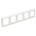 Busch Jaeger Afdekraam | Busch-jaeger | Reflex (5-voudig, Wit) 66.001.28 K180106658 - 1