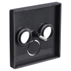 Busch Jaeger Centraalplaat | Busch-Jaeger | Future Linear (2 poorten, Radio, Televisie, Zwart) 66.055.62 K180107946 - 3