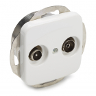 Busch Jaeger Coax wandcontactdoos - Busch-Jaeger (Reflex, Radio/tv) 5405162 K101301010 Busch Jaeger Coax wandcontactdoos - Busch-Jaeger (Reflex, Radio/tv) 5405162 K101301010