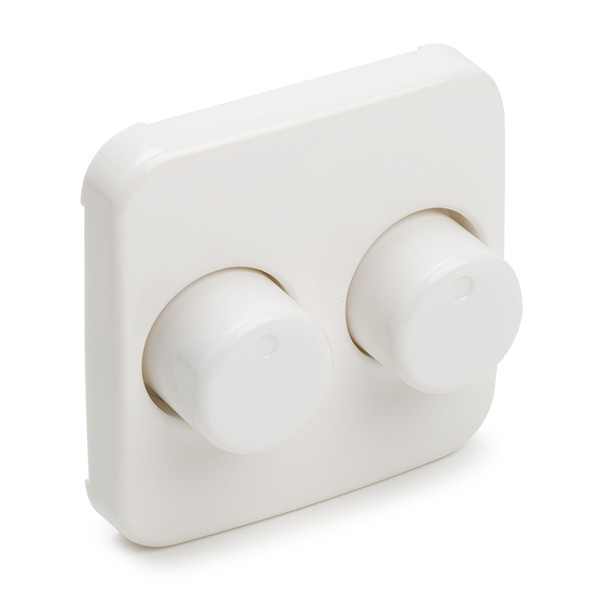 Busch Jaeger Dimmerknop | Busch-Jaeger | Reflex (LED, Duo, Wit) 6600199 K180106525 - 1