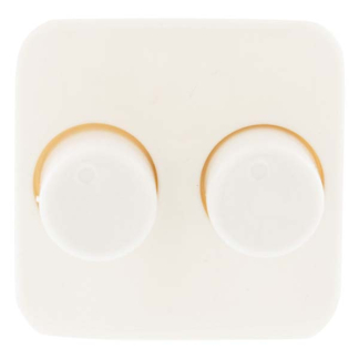 Busch Jaeger Dimmerknop | Busch-Jaeger | Reflex (LED, Duo, Wit) 6600199 K180106525 - 2