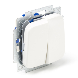 Busch Jaeger Serieschakelaar | Busch-Jaeger | Reflex (Inbouw, Wit) 66.000.02 66.001.04 K180106576 - 1