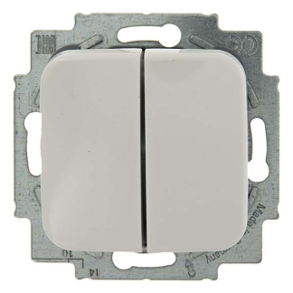 Busch Jaeger Serieschakelaar | Busch Jaeger (Reflex, Inbouw, Wit) 5405102 K180105005 - 2