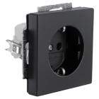 Busch Jaeger Stopcontact | Busch-Jaeger | Future Linear (Geaard, Zwart) 66.055.42 K180107938 - 1