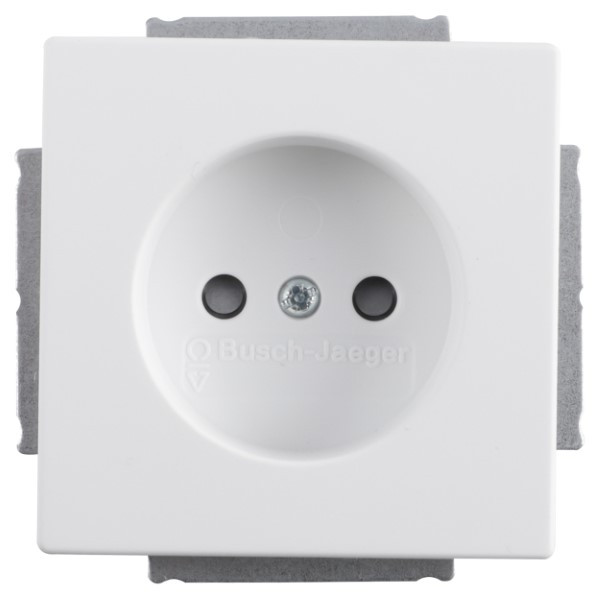 Busch Jaeger Stopcontact | Busch-Jaeger | Future Linear (Inbouw, Wit) 58.060.40 K180107935 - 1