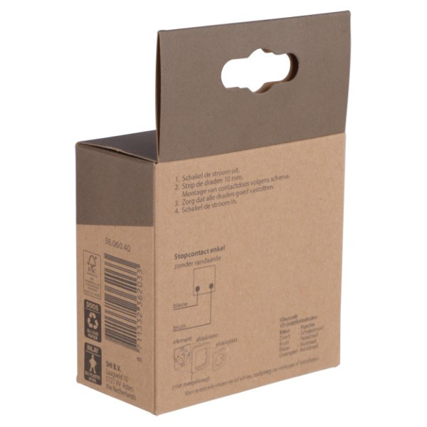 Busch Jaeger Stopcontact | Busch-Jaeger | Future Linear (Inbouw, Wit) 58.060.40 K180107935 - 5