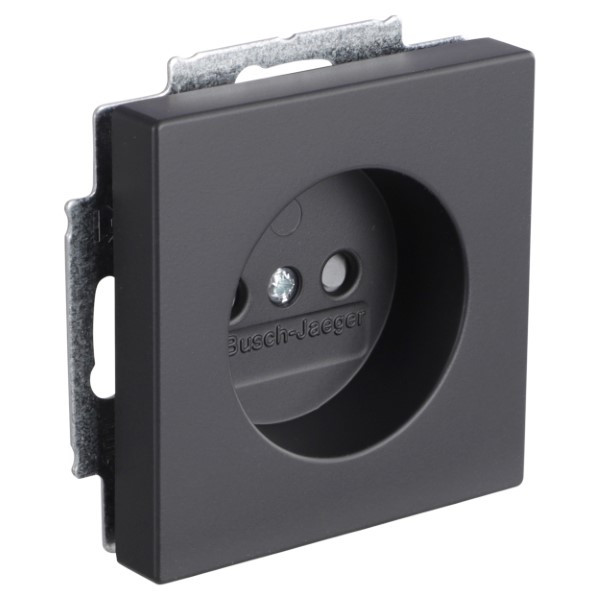 Busch Jaeger Stopcontact | Busch-Jaeger | Future Linear (Inbouw, Zwart) 66.055.40 K180107937 - 1