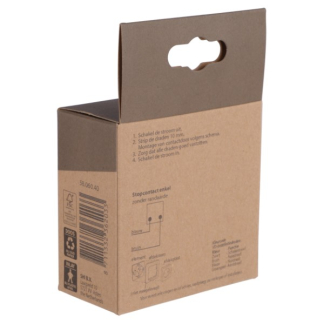 Busch Jaeger Stopcontact | Busch-Jaeger | Future Linear (Ongeaard, Wit) 58.060.40 K180107935 - 5