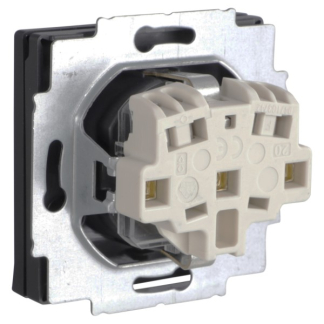 Busch Jaeger Stopcontact | Busch-Jaeger | Future Linear (Randaarde, Met klep, IP44, Zwart) 66.055.44 K180107948 - 4