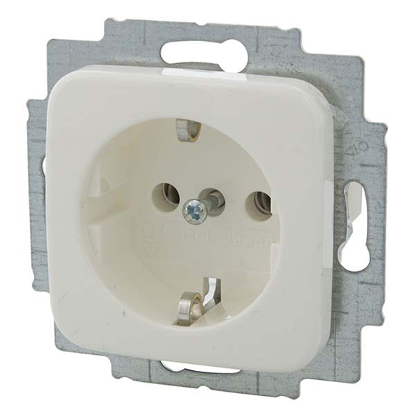 Busch Jaeger Stopcontact | Busch-Jaeger | Reflex (Inbouw, Randaarde, Wit) 34631 6600142 K180106004 - 4