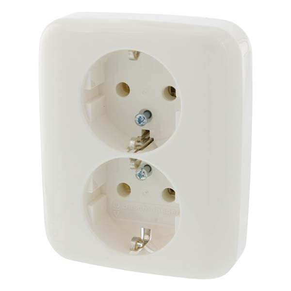 Busch Jaeger Stopcontact | Busch-Jaeger | Reflex (Inbouw, Randaarde, Wit) 34634 66.001.50 K180106615 - 4