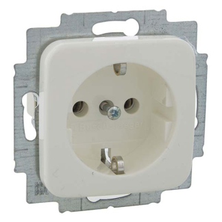 Busch Jaeger Stopcontact | Busch-Jaeger | Reflex (Inbouw, Randaarde, Wit) 66.001.42 K180106004 - 3