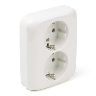 Busch Jaeger Stopcontact | Busch-Jaeger | Reflex (Inbouw, Randaarde, Wit) 66.001.50 K180106615 - 1