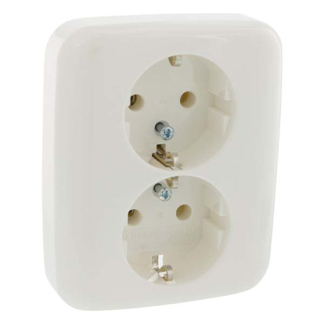 Busch Jaeger Stopcontact | Busch-Jaeger | Reflex (Inbouw, Randaarde, Wit) 66.001.50 K180106615 - 3