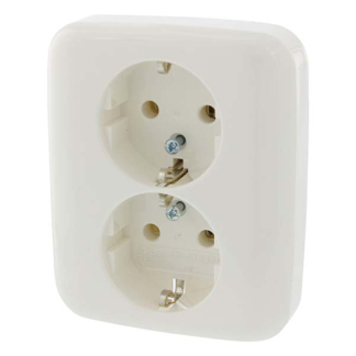 Busch Jaeger Stopcontact | Busch-Jaeger | Reflex (Inbouw, Randaarde, Wit) 66.001.50 K180106615 - 4