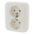 Busch Jaeger Stopcontact | Busch-Jaeger | Reflex (Inbouw, Randaarde, Wit) 66.001.50 K180106615 - 4