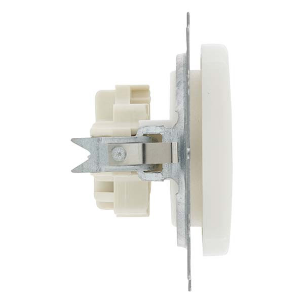 Busch Jaeger Stopcontact | Busch-Jaeger | Reflex (Inbouw, Wit) 34631 66.001.40 K180106617 - 5
