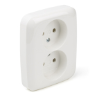 Busch Jaeger Stopcontact | Busch-Jaeger | Reflex (Inbouw, Wit) 66.001.49 K180106618 Busch Jaeger Stopcontact | Busch-Jaeger | Reflex (Inbouw, Wit) 66.001.49 K180106618