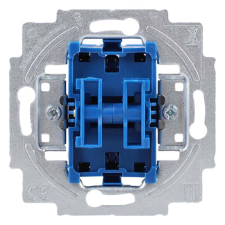 Busch Jaeger Wissel/wisselschakelaar | Busch-Jaeger | Reflex (Inbouw, Wit) 66.000.03 66.001.04 K180106575 - 2